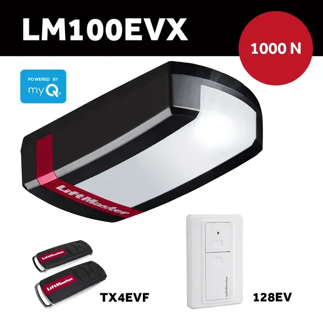 Motor LiftMaster LM100EVX para puerta corredera
